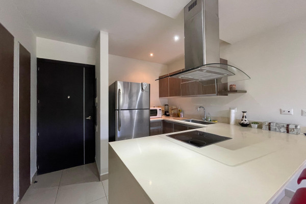 Se alquila Apartamento en Pozos, Santa Ana. Full amoblado.
