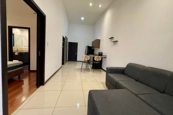 Se alquila apartamento en Santa Ana. Full amoblado.